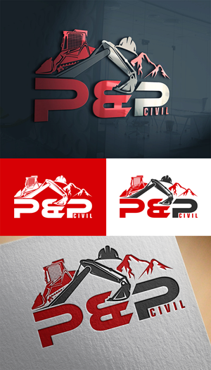 Design de Logo par Imran_me pour P & P CIVIL PTY LTD | Design #31710232