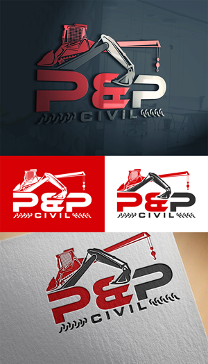 Logo Design by Imran_me for P & P CIVIL PTY LTD | Design: #31711169