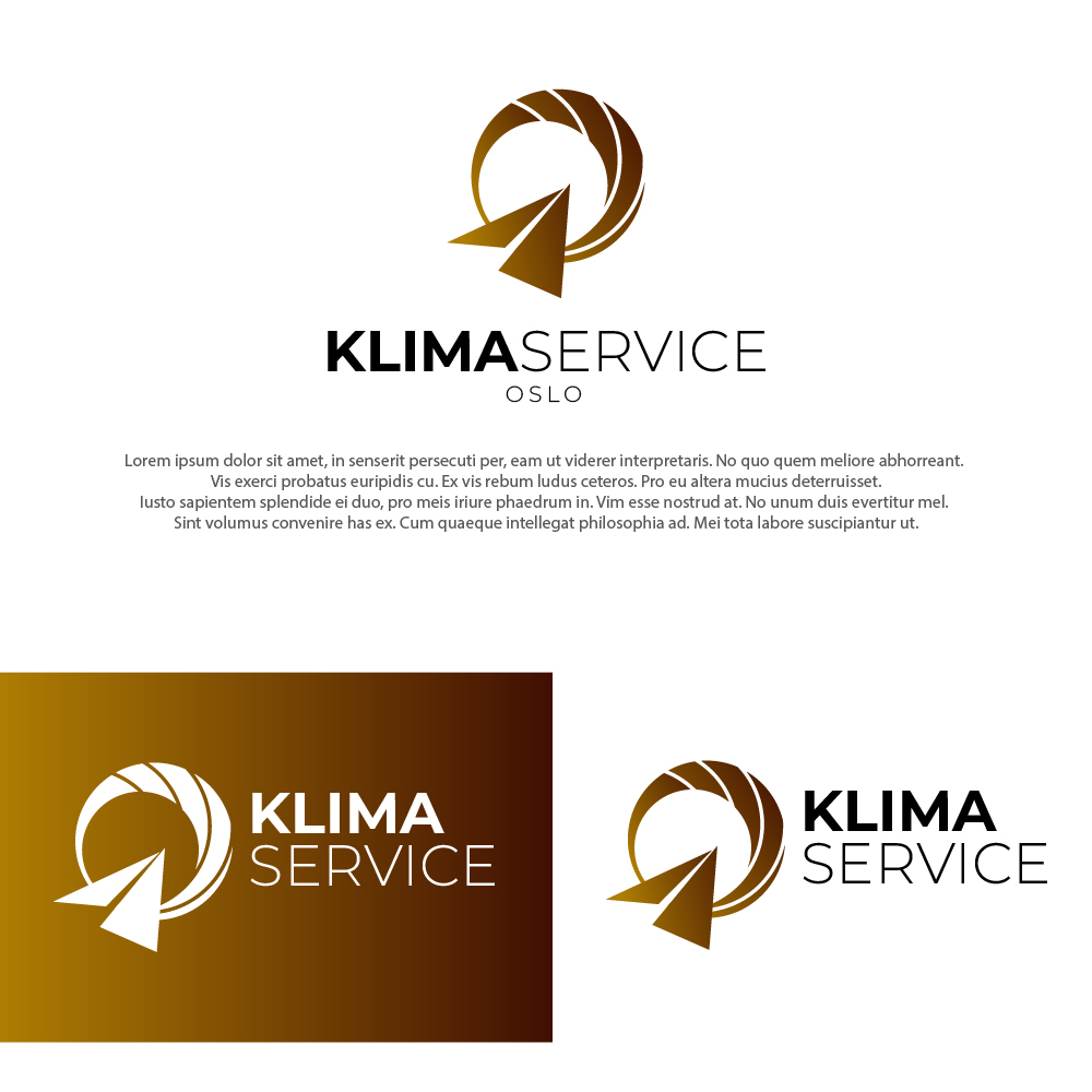 Logo-Design von farady für Klimaservice Oslo AS | Design #31732836