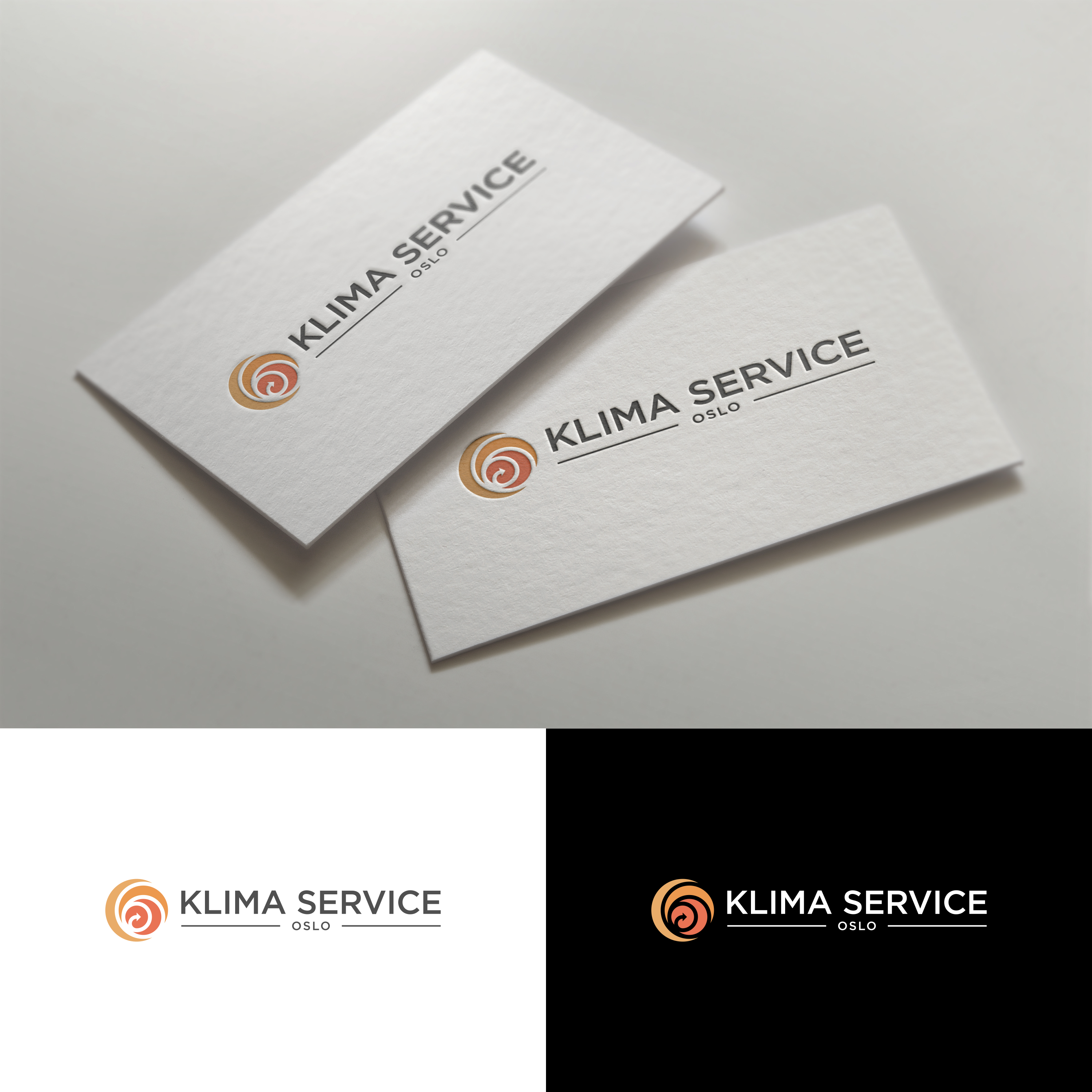 Logo Design by ge.logo for Klimaservice Oslo AS | Design #31689091