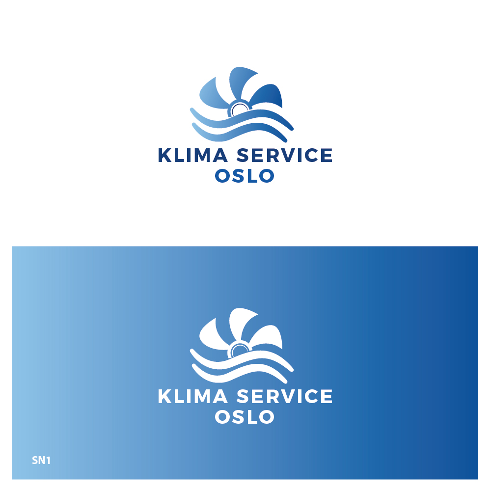 Logo Design by Sujit Banerjee for Klimaservice Oslo AS | Design #31696032
