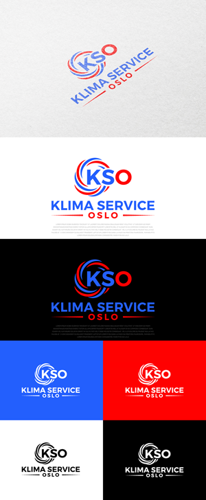 Logo Design by AlphabetZero.co.uk for Klimaservice Oslo AS | Design: #31712843