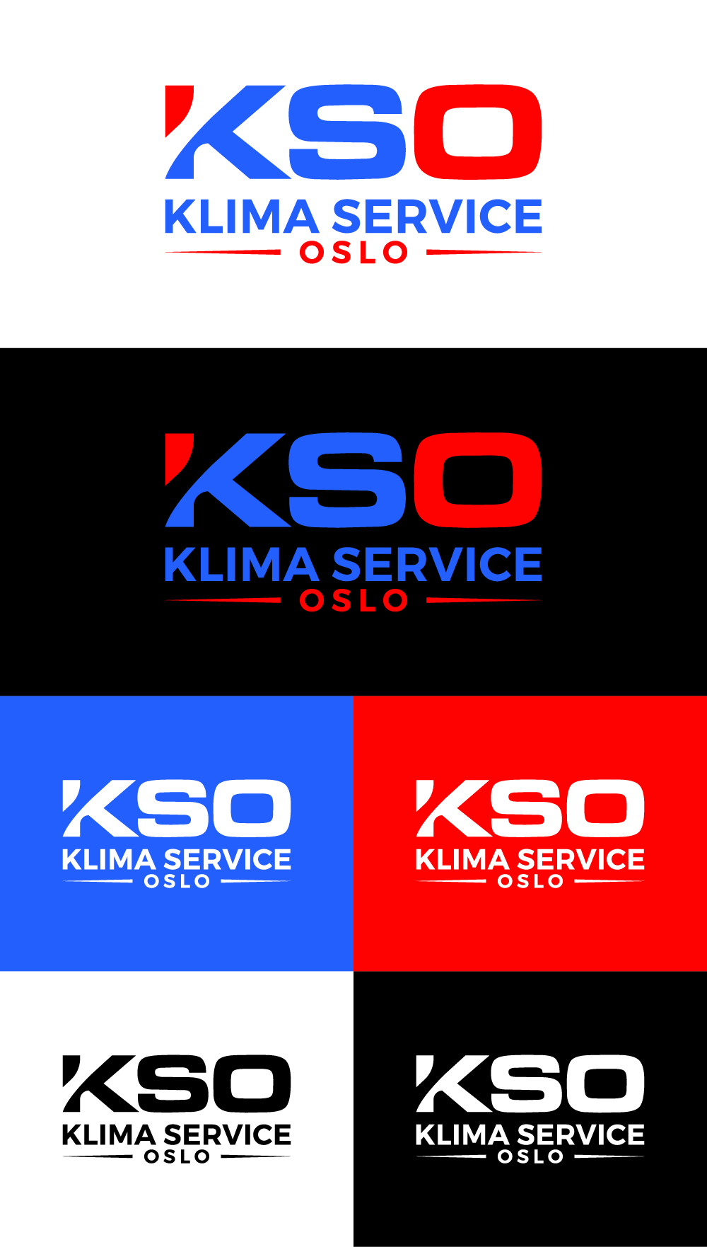 Logo Design by Ayub Zafar for Klimaservice Oslo AS | Design #31727224