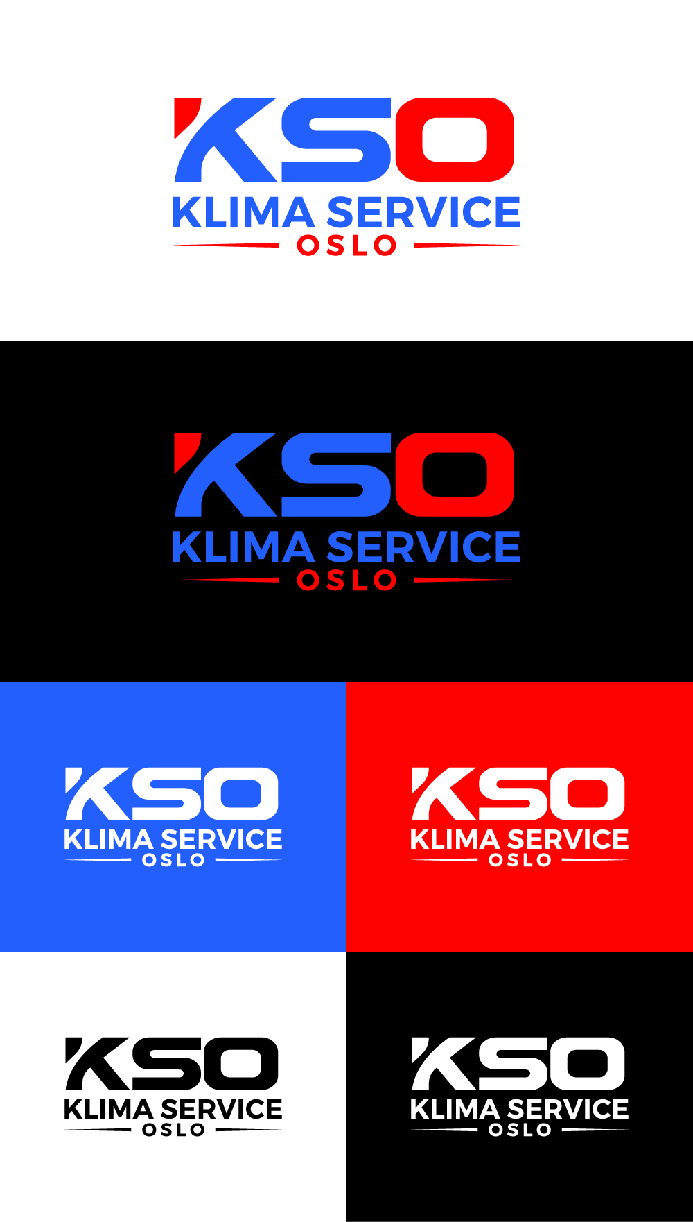 Logo Design by Ayub Zafar for Klimaservice Oslo AS | Design #31727226