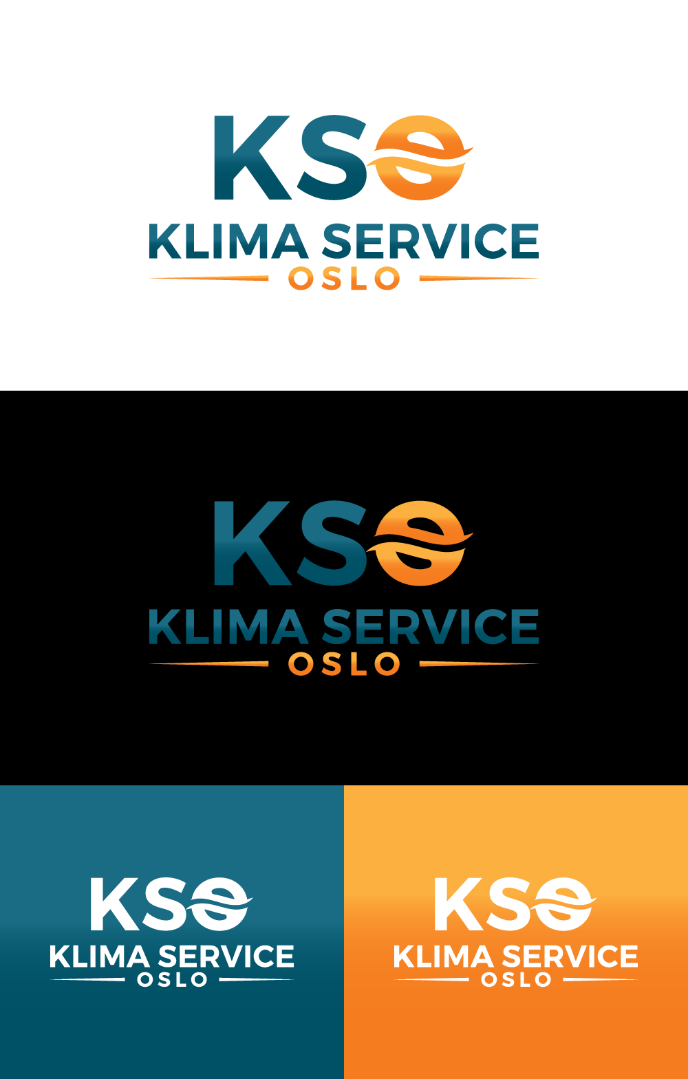Logo Design by AlphabetZero.co.uk for Klimaservice Oslo AS | Design #31812368