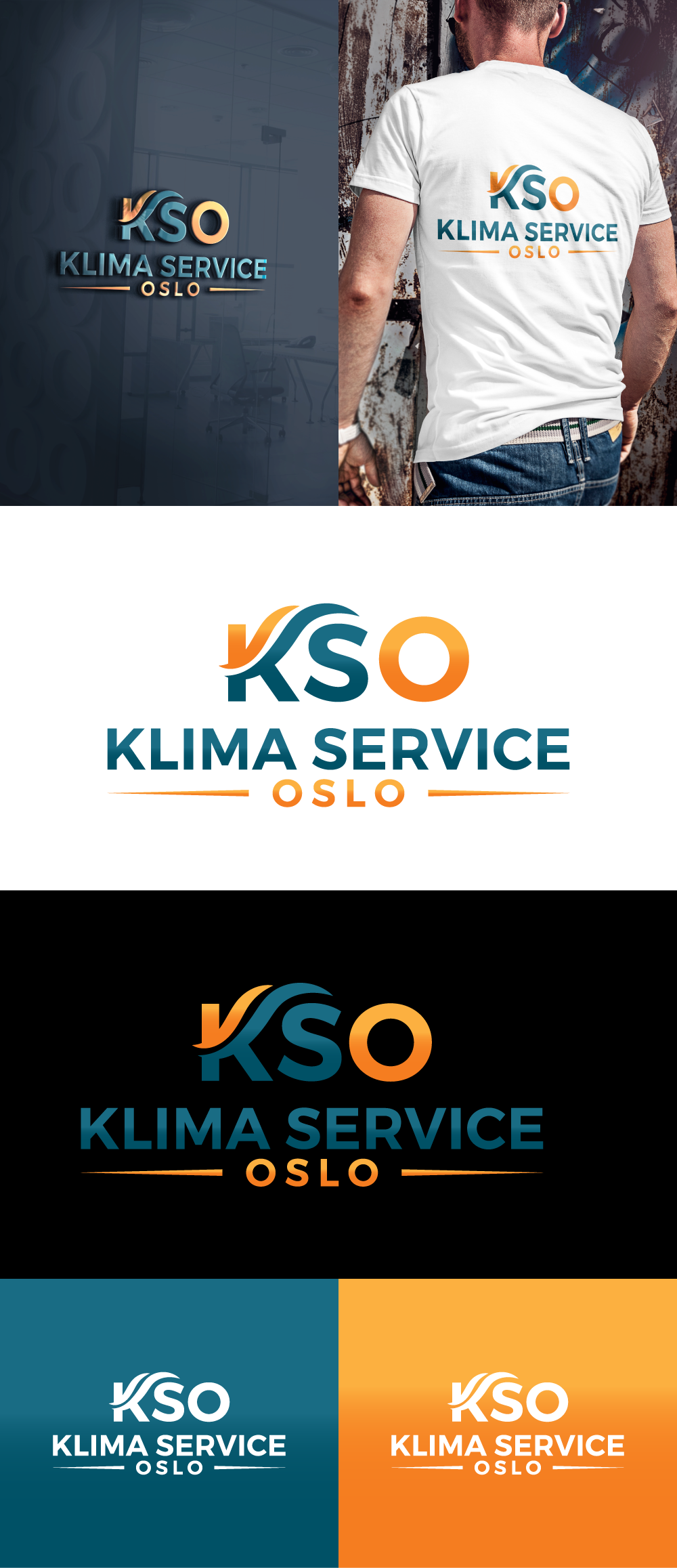 Logo Design by AlphabetZero.co.uk for Klimaservice Oslo AS | Design #31812373