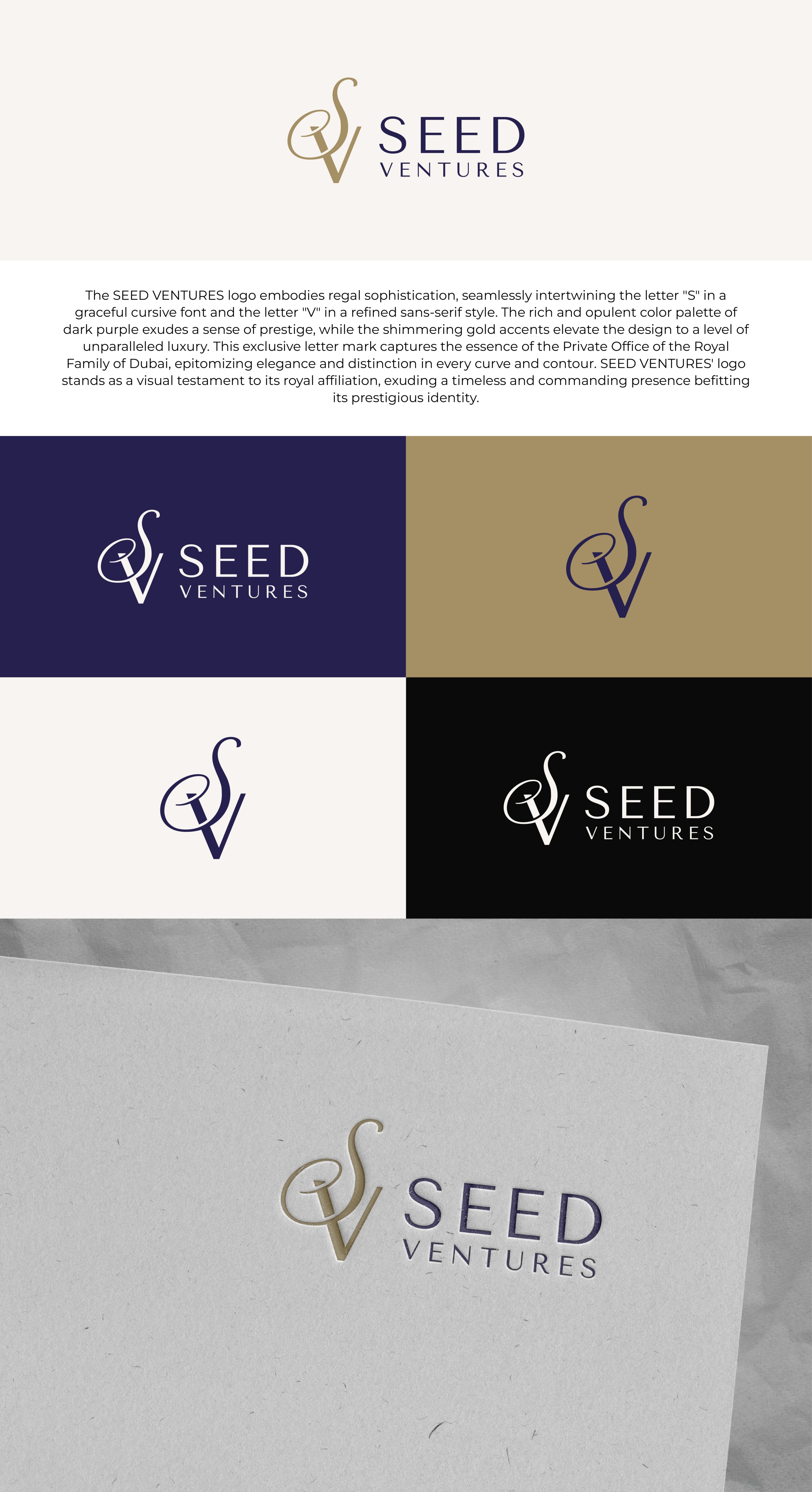 Logo Design by ALMANAL GRAPHICS for SEED VENTURES | Design #31724203