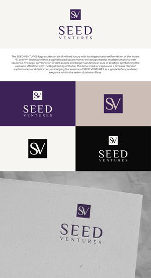 Logo Design by ALMANAL GRAPHICS for SEED VENTURES | Design: #31724204