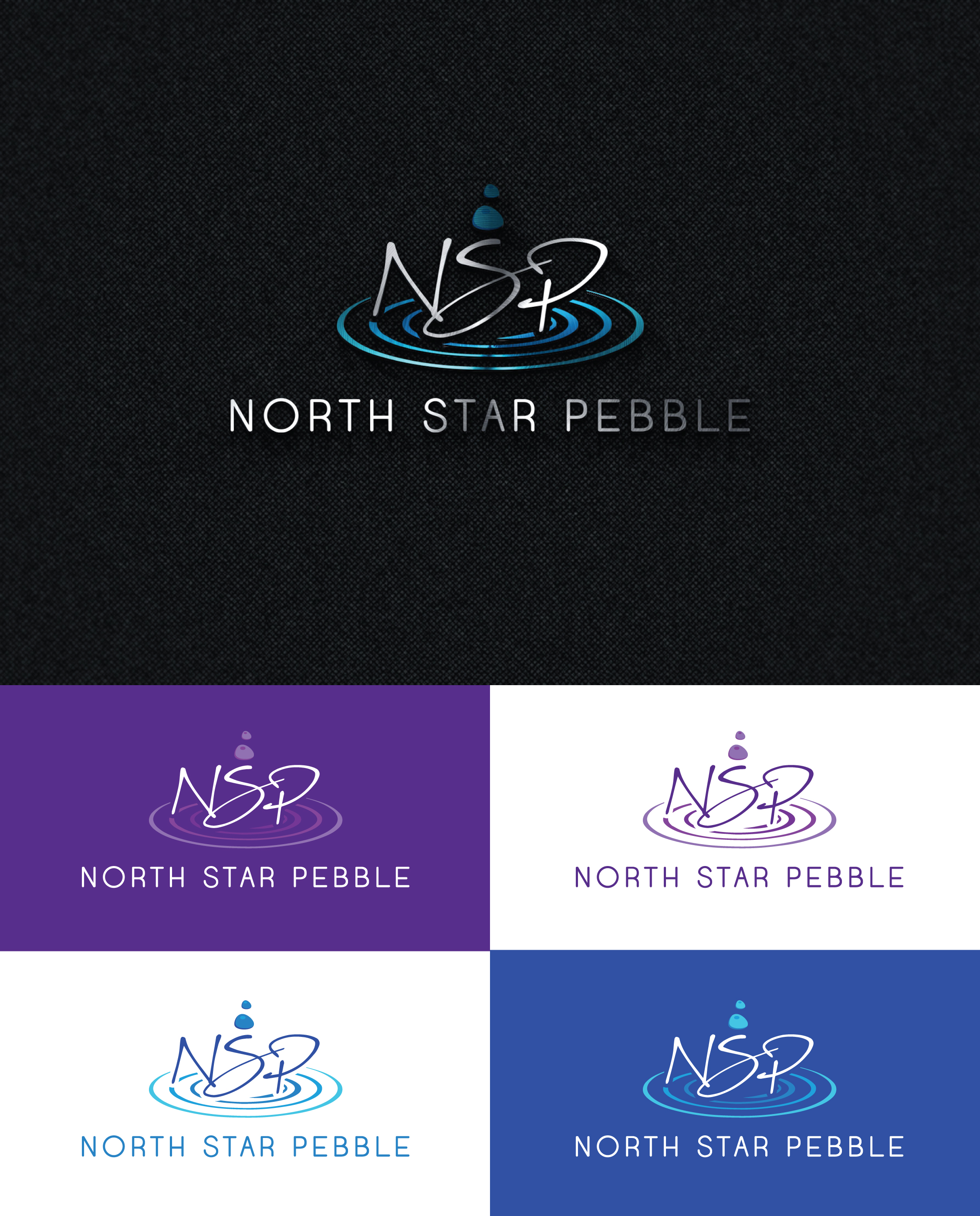Logo Design by StromDesignHub for North Star Pebble, LLC | Design #31705684