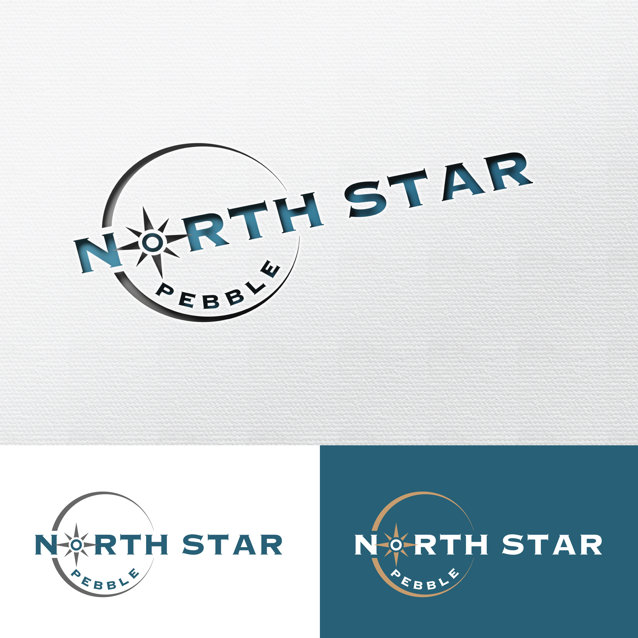 Logo-Design von StromDesignHub für North Star Pebble, LLC | Design #31710284