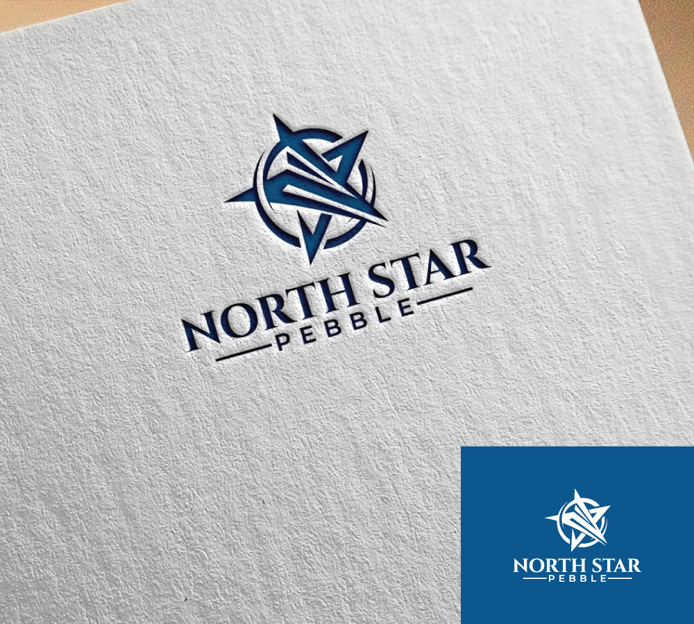 Logo Design by Badhan for North Star Pebble, LLC | Design #31694891