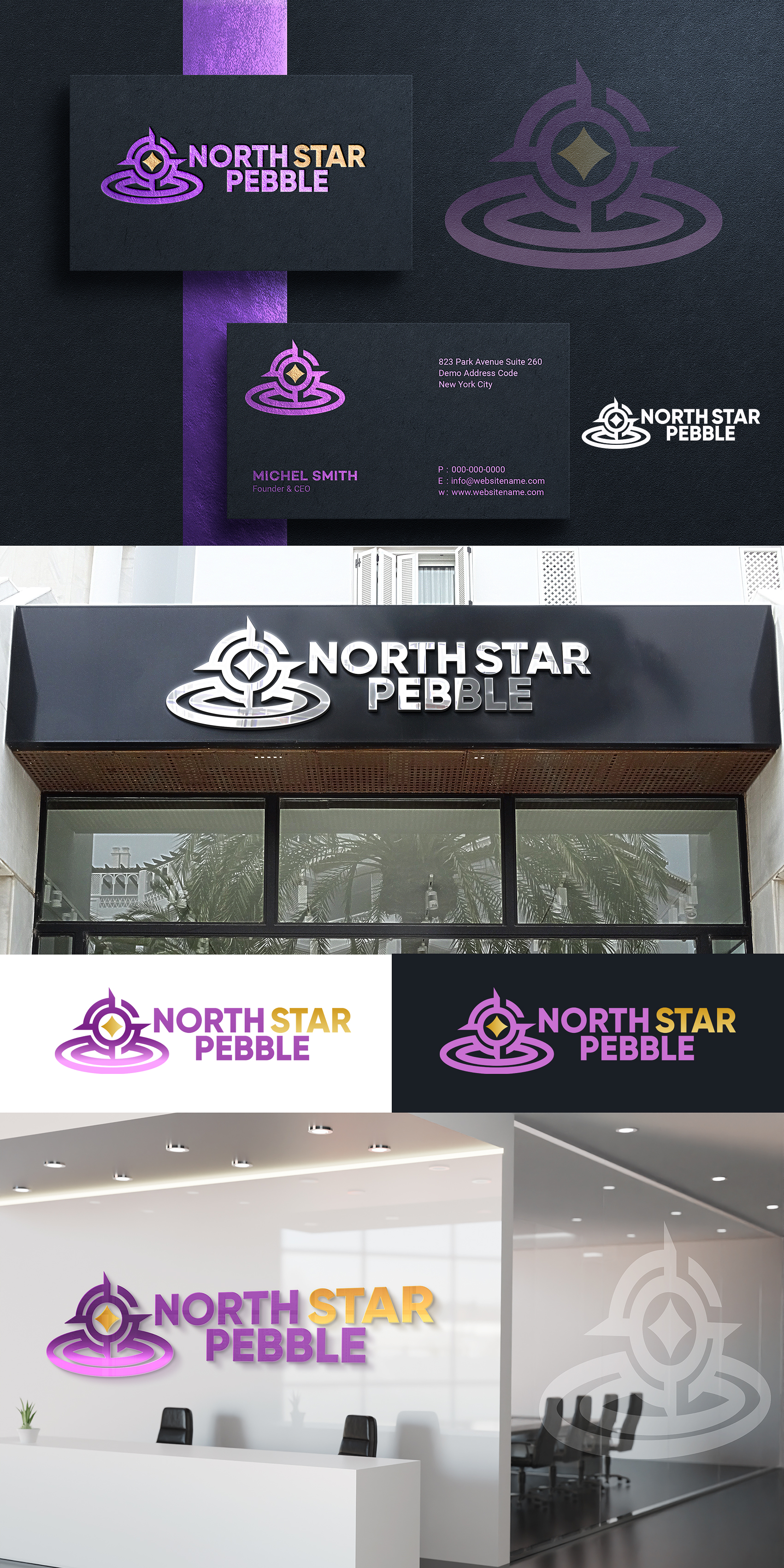 Design de Logo par Jose Lopez ( Verified Pro Designer ) pour North Star Pebble, LLC | Design #31704864