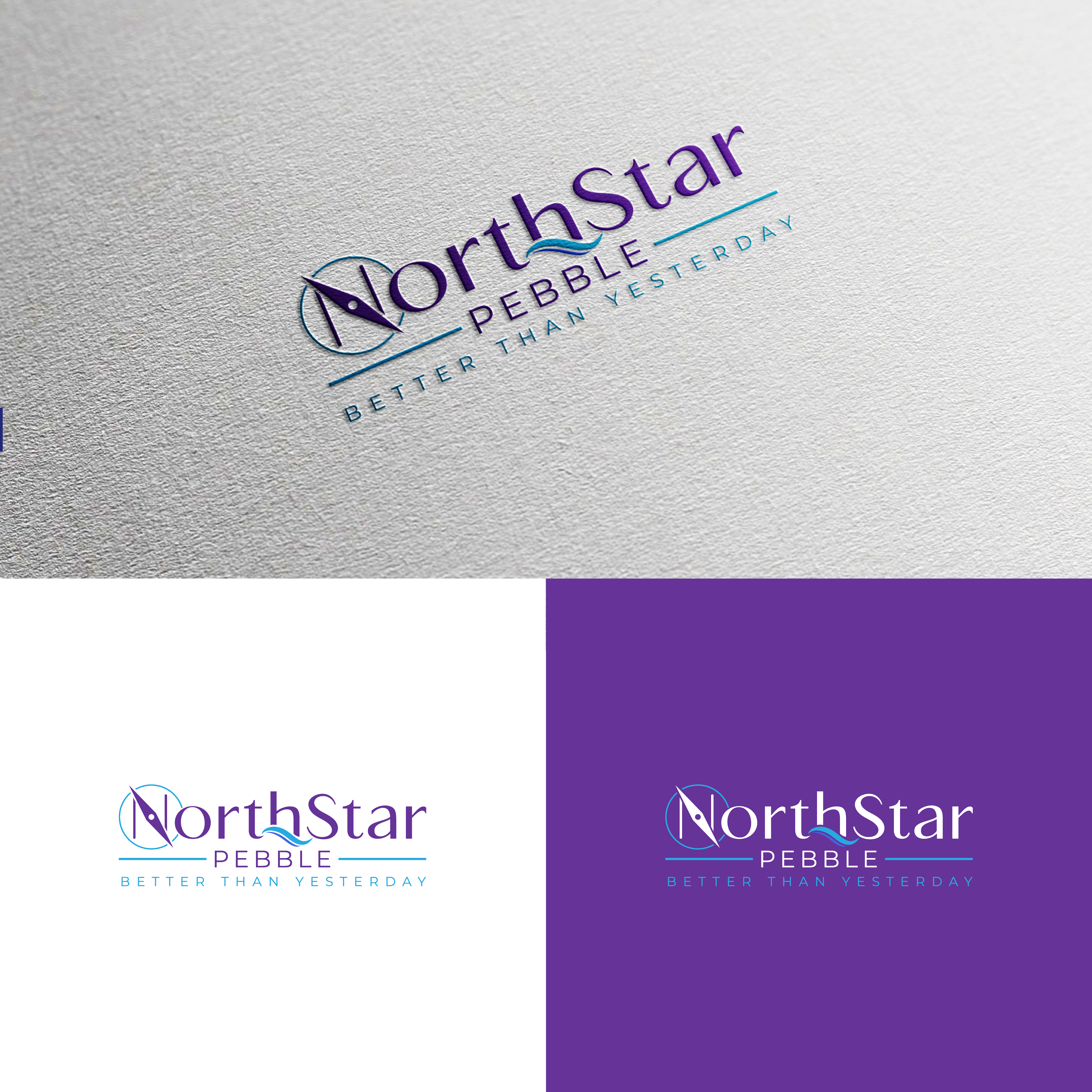 Logo Design by Arindam.Design for North Star Pebble, LLC | Design #31720134