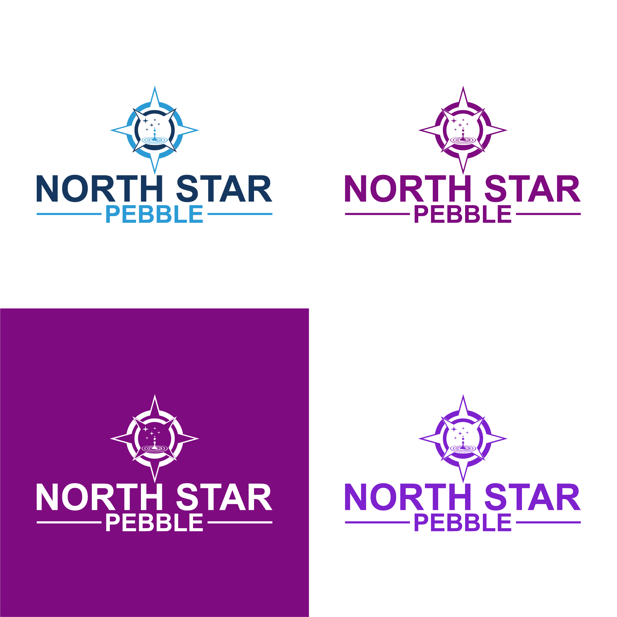 Logo Design by MAHBUB98 for North Star Pebble, LLC | Design #31729214