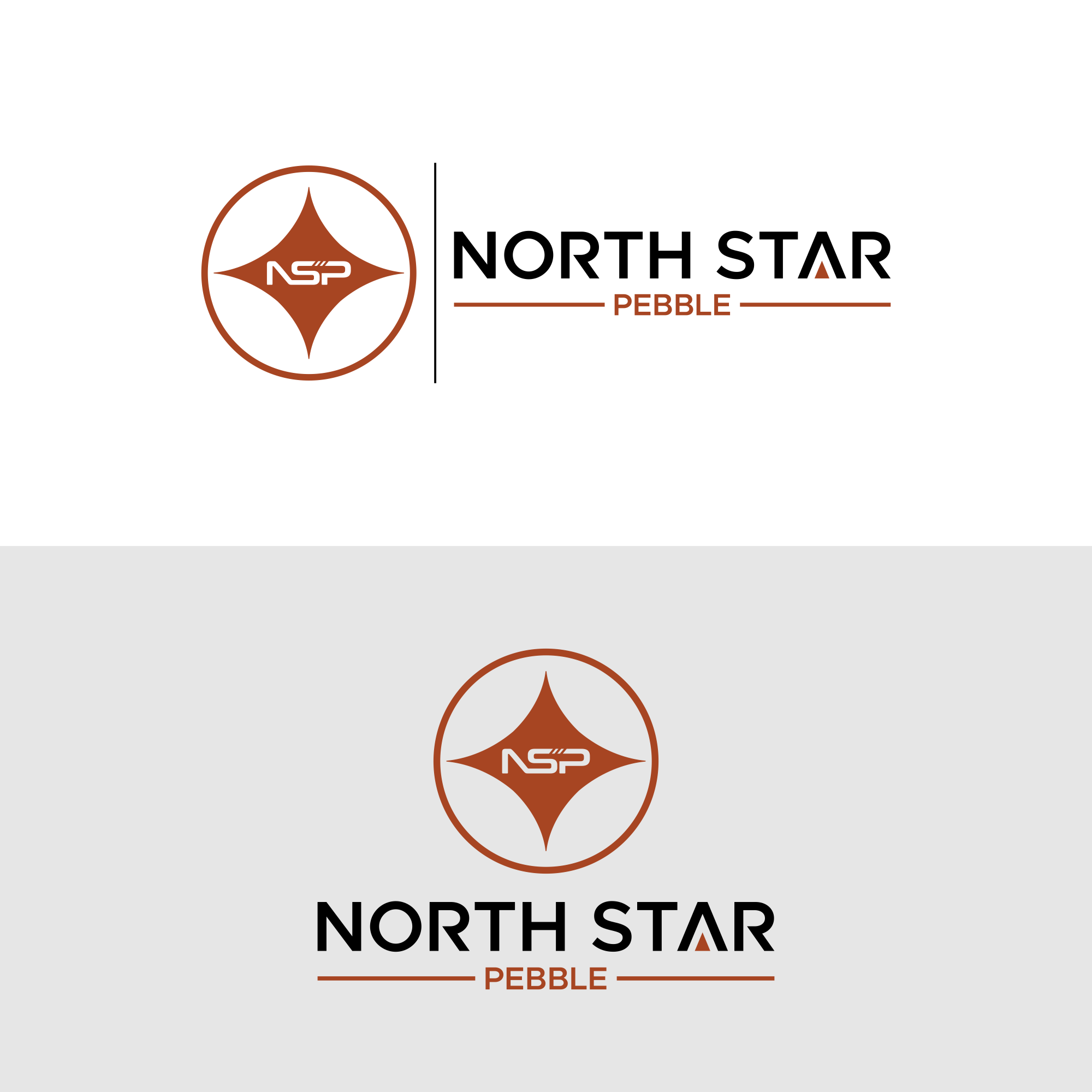 Logo Design by AQILA ™ for North Star Pebble, LLC | Design #31708334