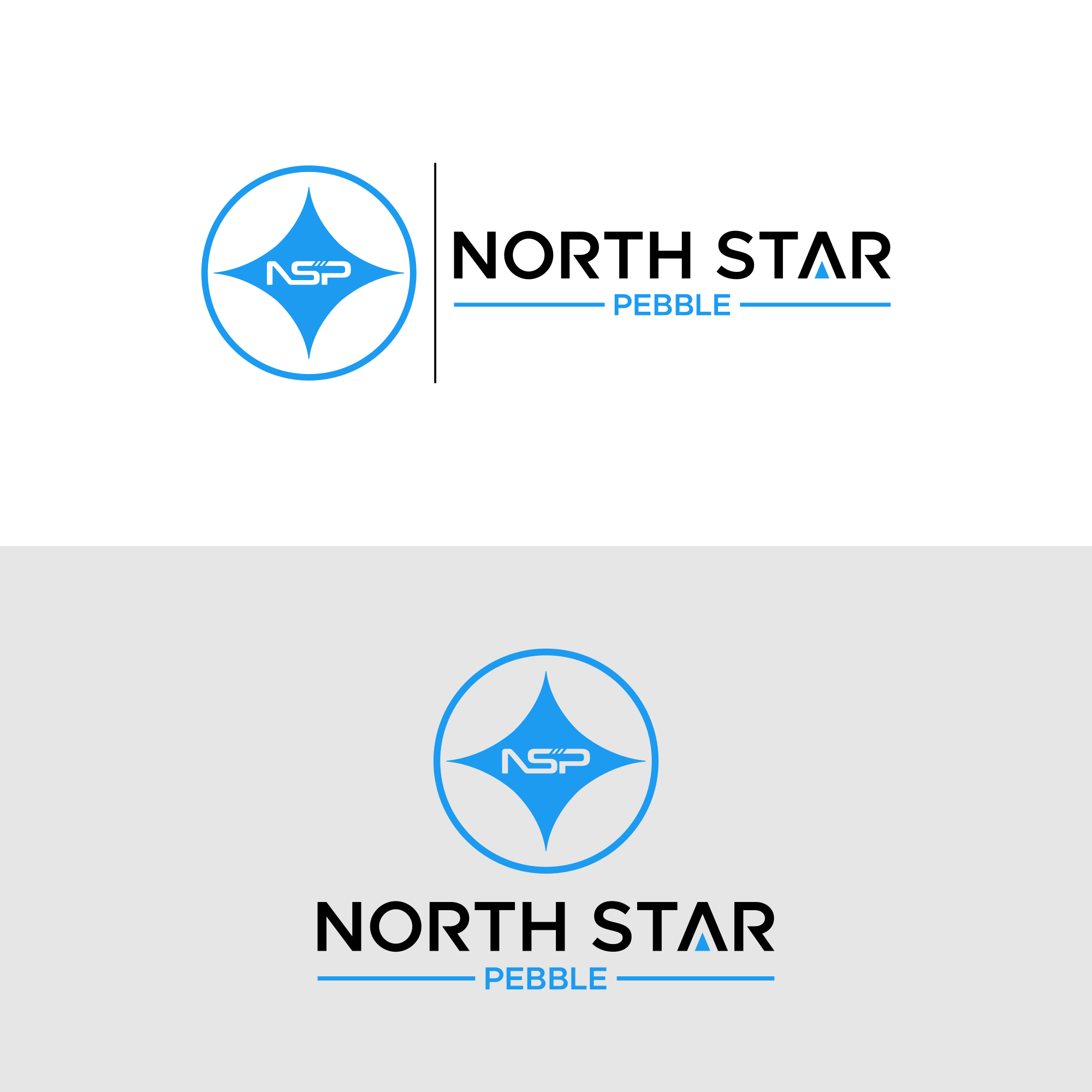 Logo Design by AQILA ™ for North Star Pebble, LLC | Design #31709072