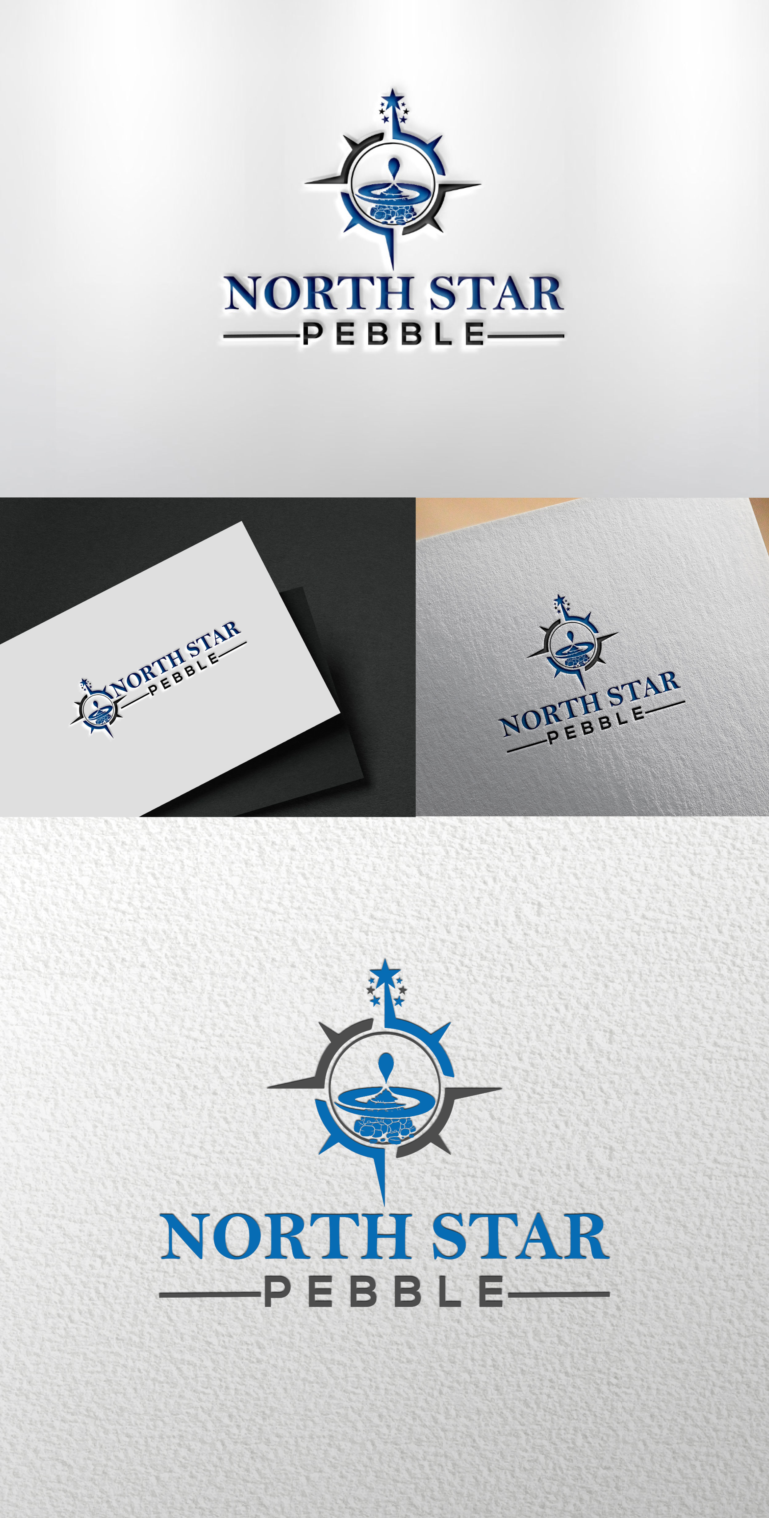 Logo Design by Logo24.com for North Star Pebble, LLC | Design #31694953