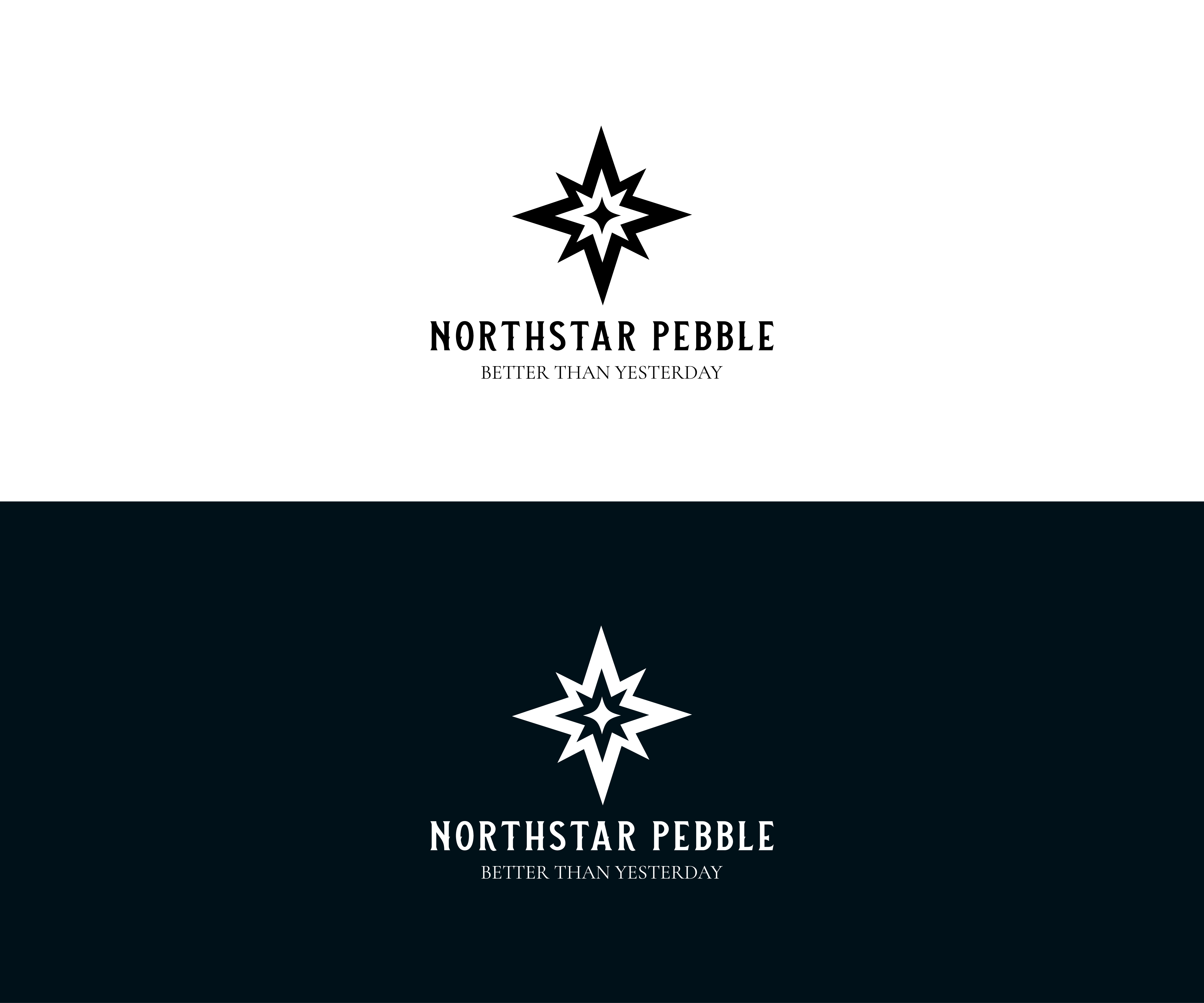 Logo Design by Tube light for North Star Pebble, LLC | Design #31712075