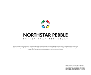 Logo Design by Tube light for North Star Pebble, LLC | Design: #31738511