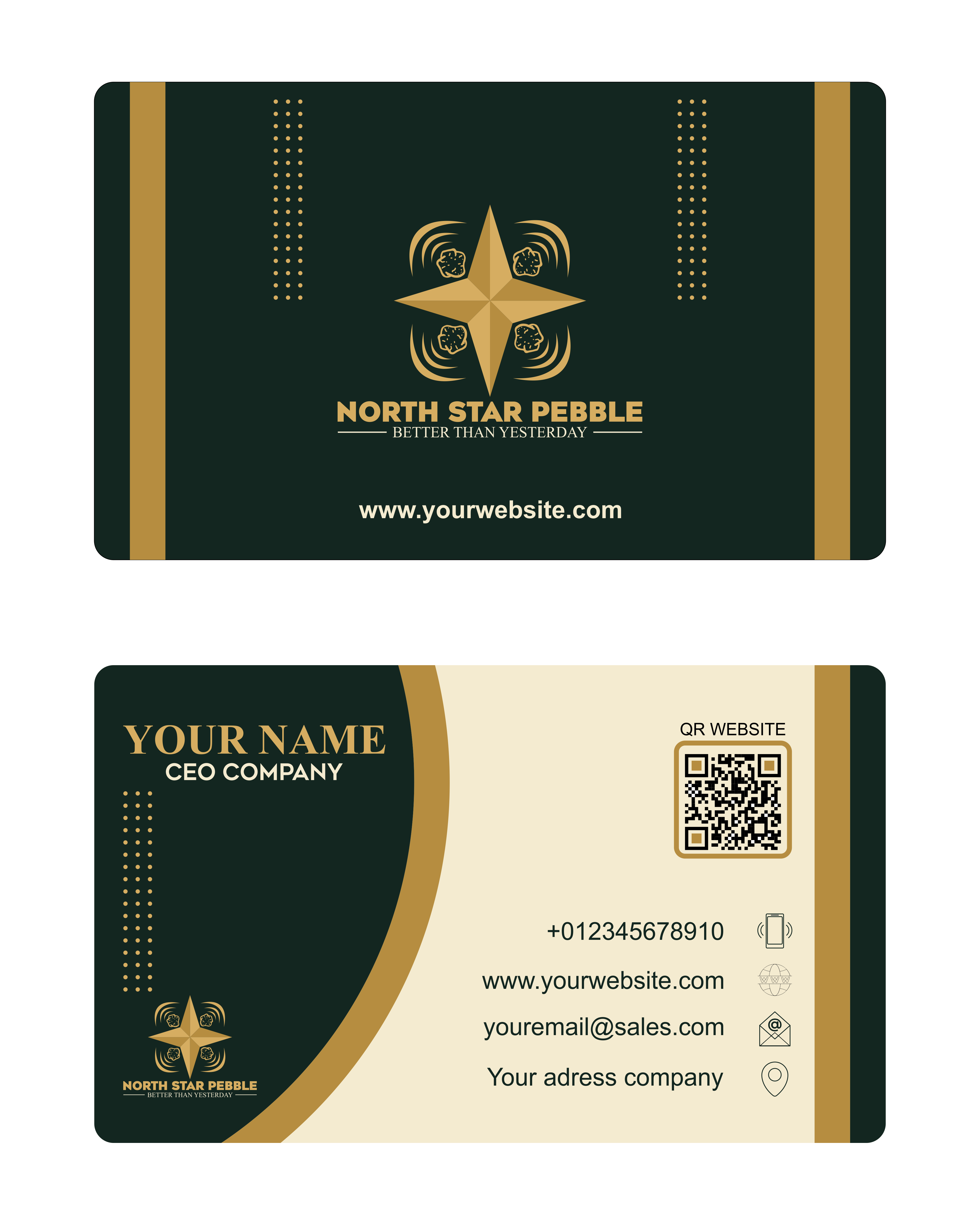 Logo Design by Afika_YN for North Star Pebble, LLC | Design #31714197