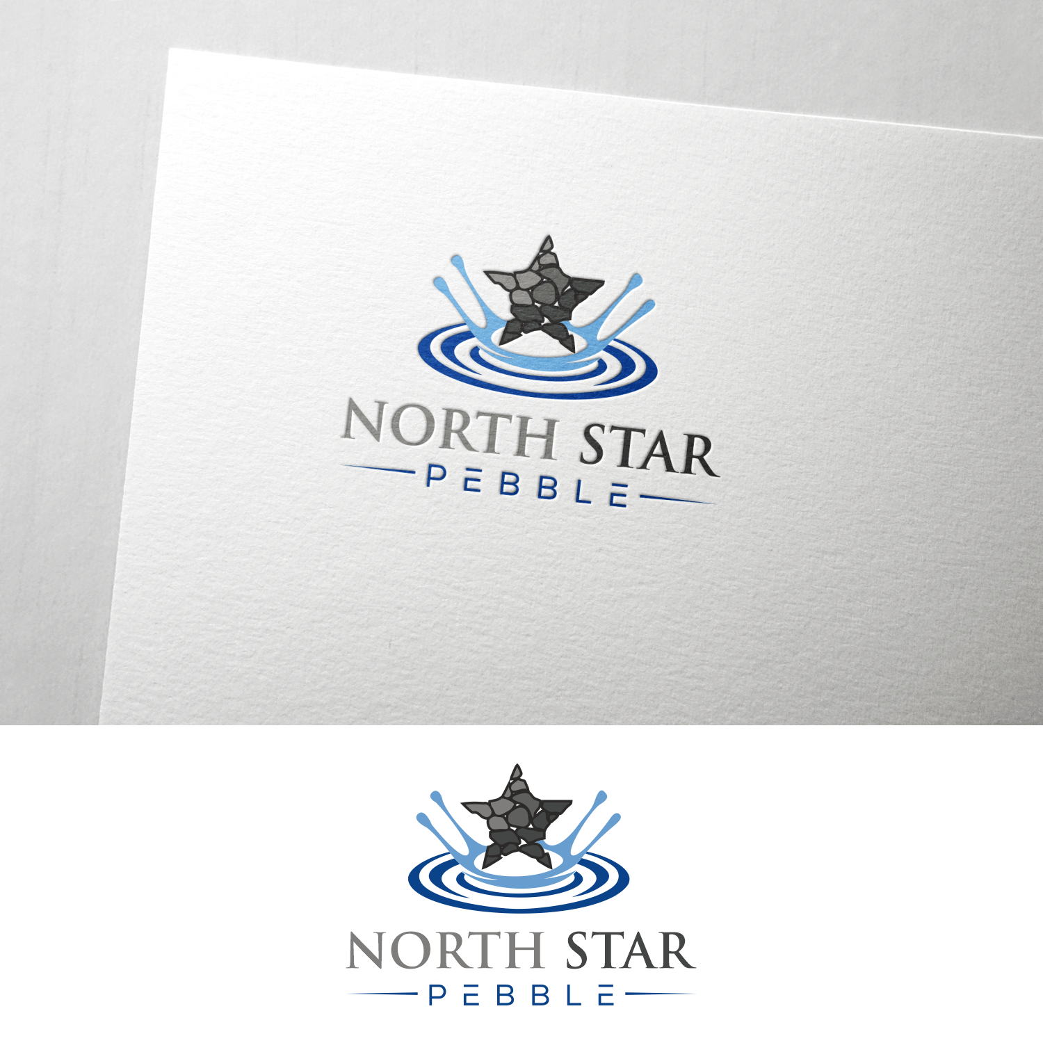 Logo Design by anakbuah for North Star Pebble, LLC | Design #31692009
