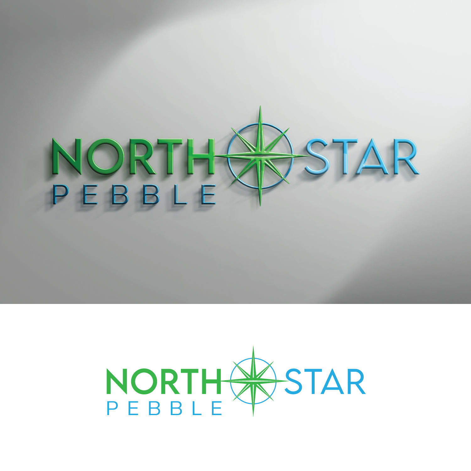 Logo Design by Impressive Sol for North Star Pebble, LLC | Design #31704341