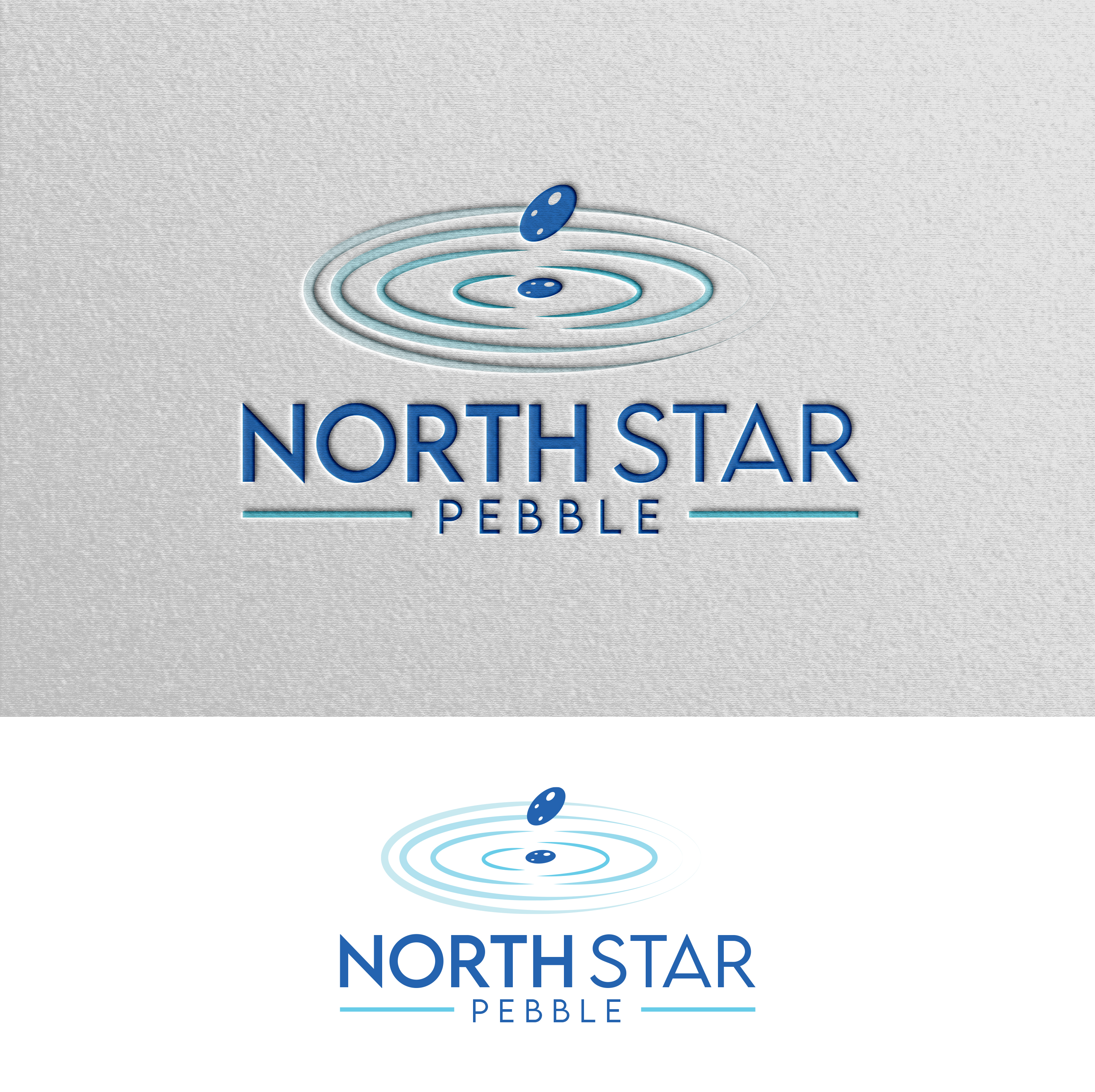 Logo Design by Impressive Solutions for North Star Pebble, LLC | Design #31704352