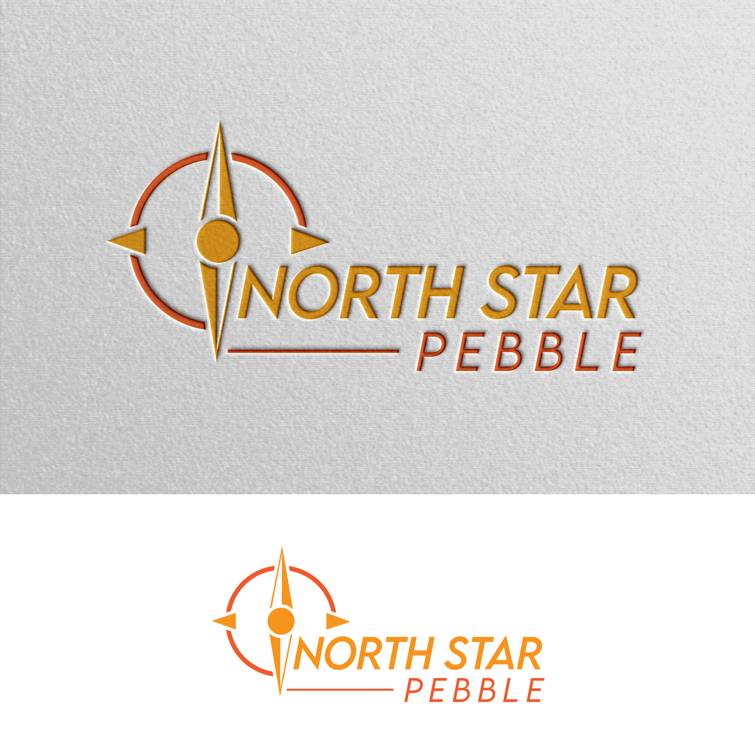 Logo Design by Impressive Solutions for North Star Pebble, LLC | Design #31704353