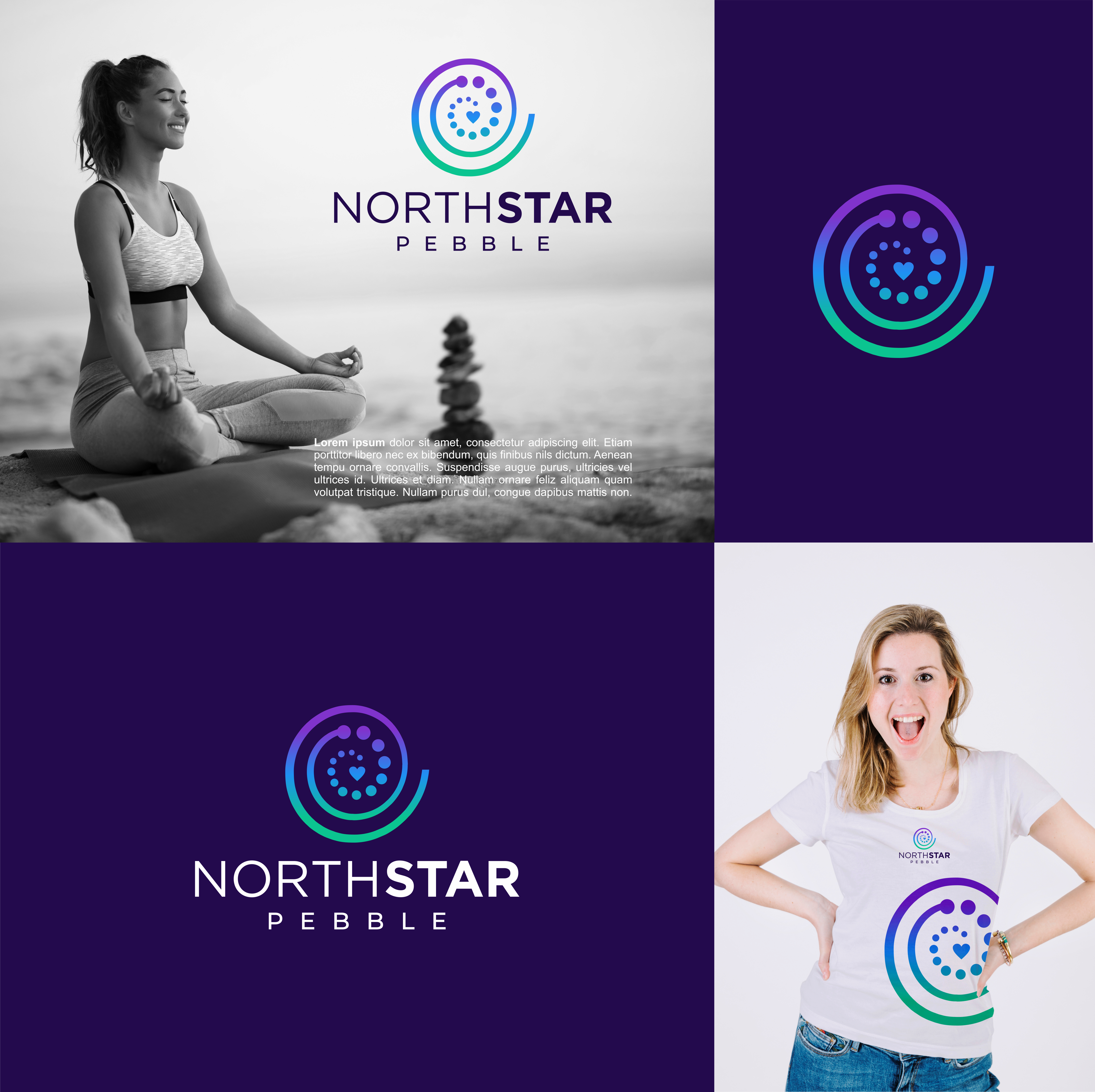 Logo Design by Maia Designer for North Star Pebble, LLC | Design #31737684