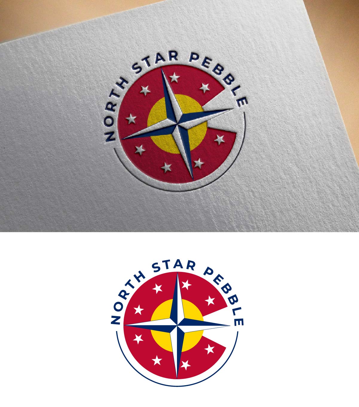 Logo Design by fly  design for North Star Pebble, LLC | Design #31703315