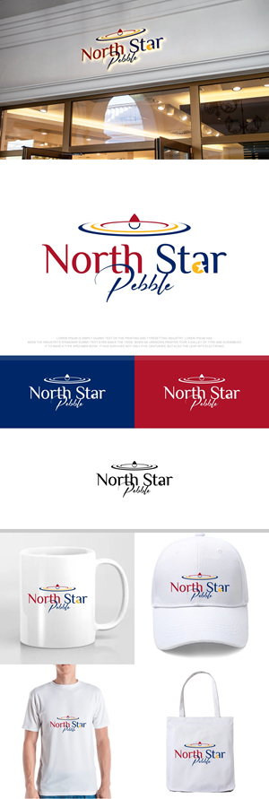 Logo Design by fly  design for North Star Pebble, LLC | Design: #31703536