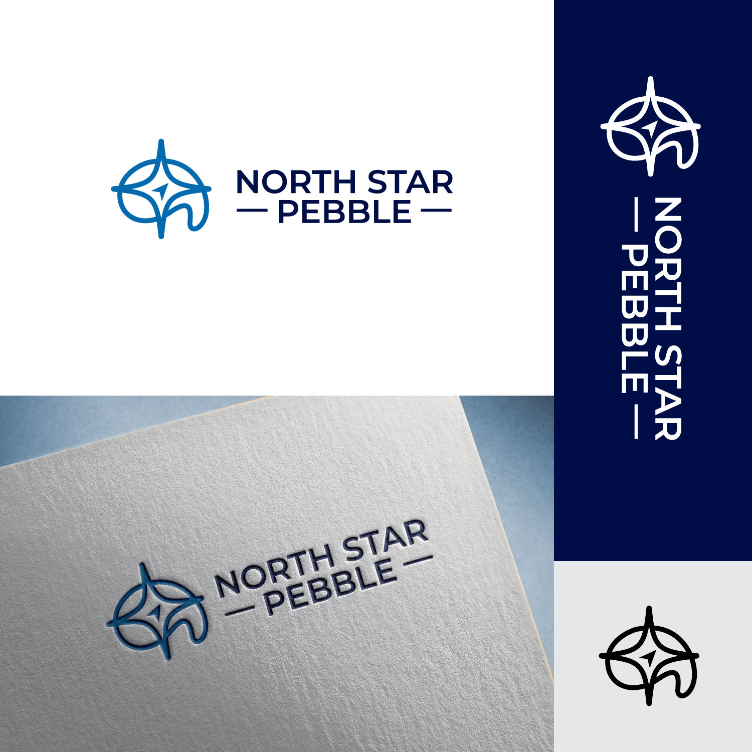 Logo Design by webeezine for North Star Pebble, LLC | Design #31698408
