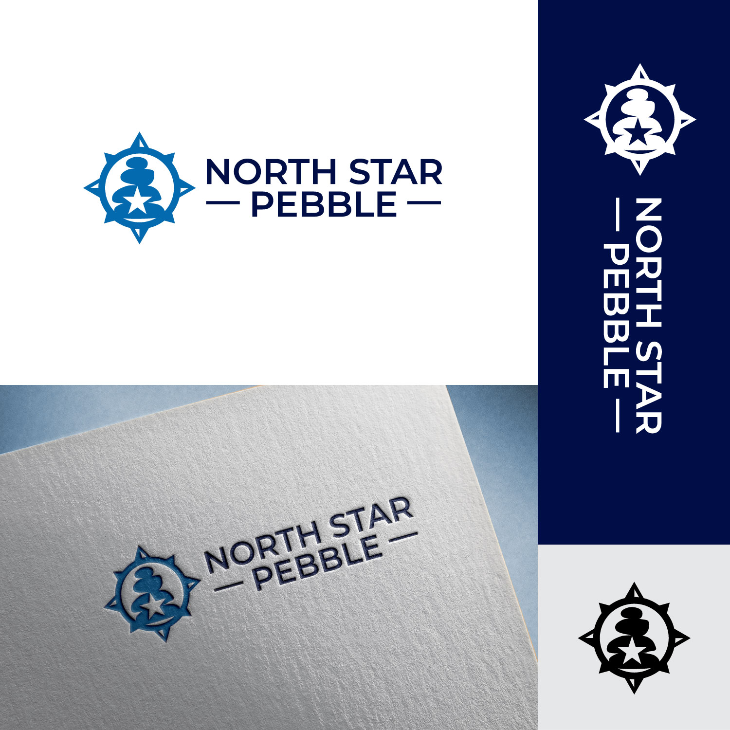 Logo Design by webeezine for North Star Pebble, LLC | Design #31698409