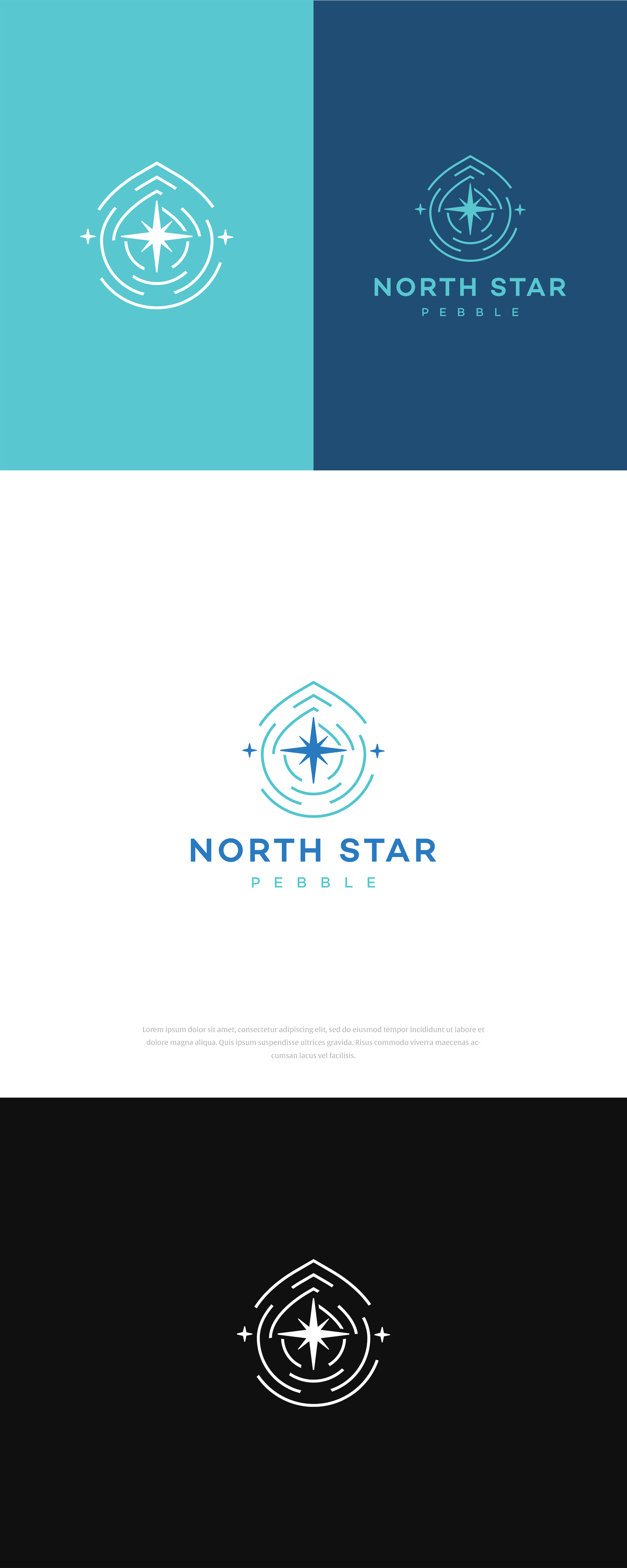 Logo Design by vramar.roy for North Star Pebble, LLC | Design #31702834