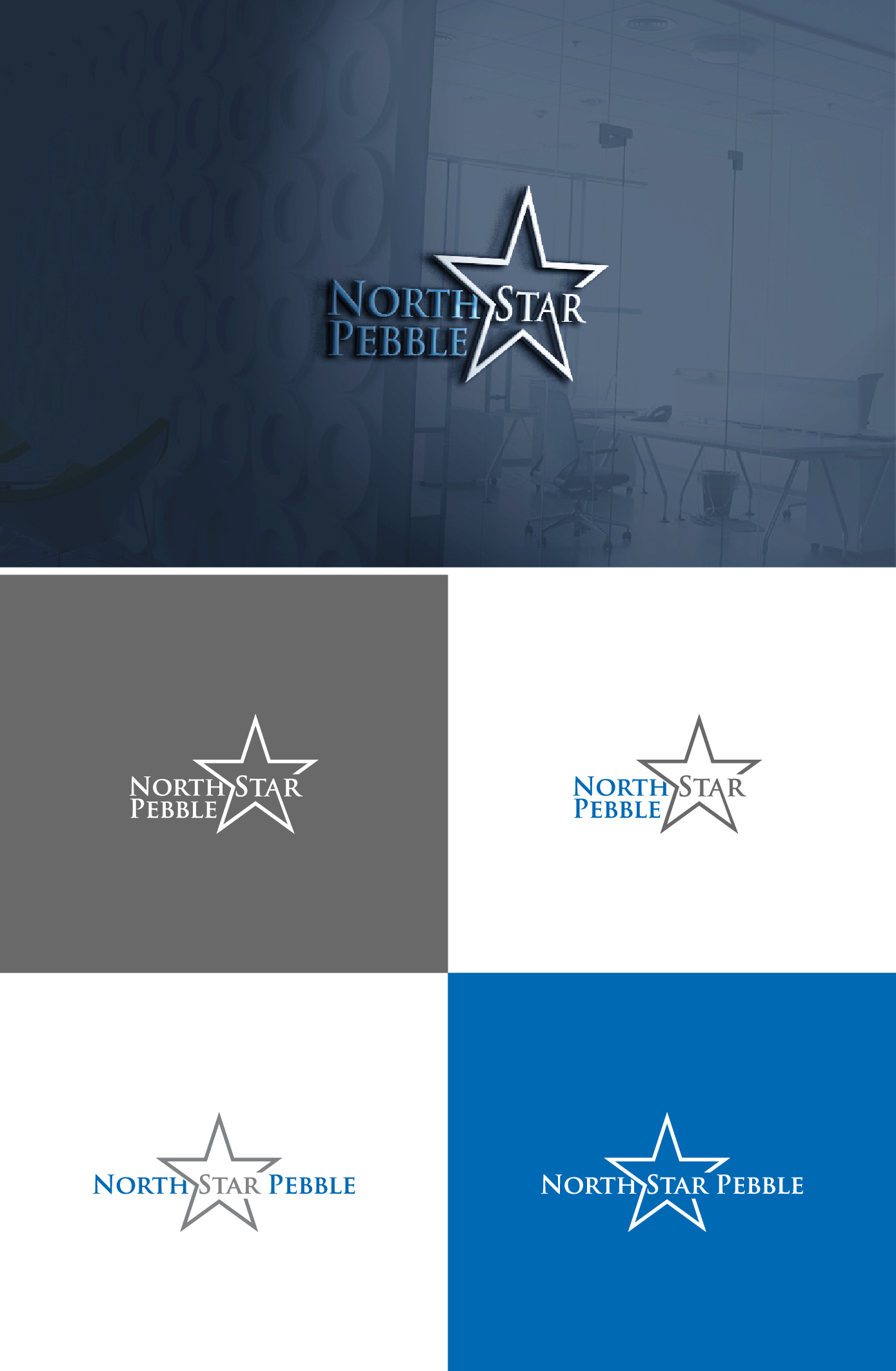 Logo Design by AL-BARAKAH for North Star Pebble, LLC | Design #31691792