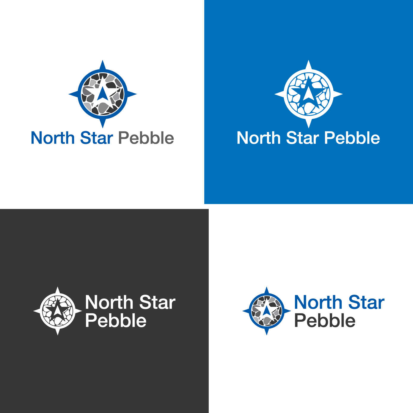 Logo Design by AL-BARAKAH for North Star Pebble, LLC | Design #31727042