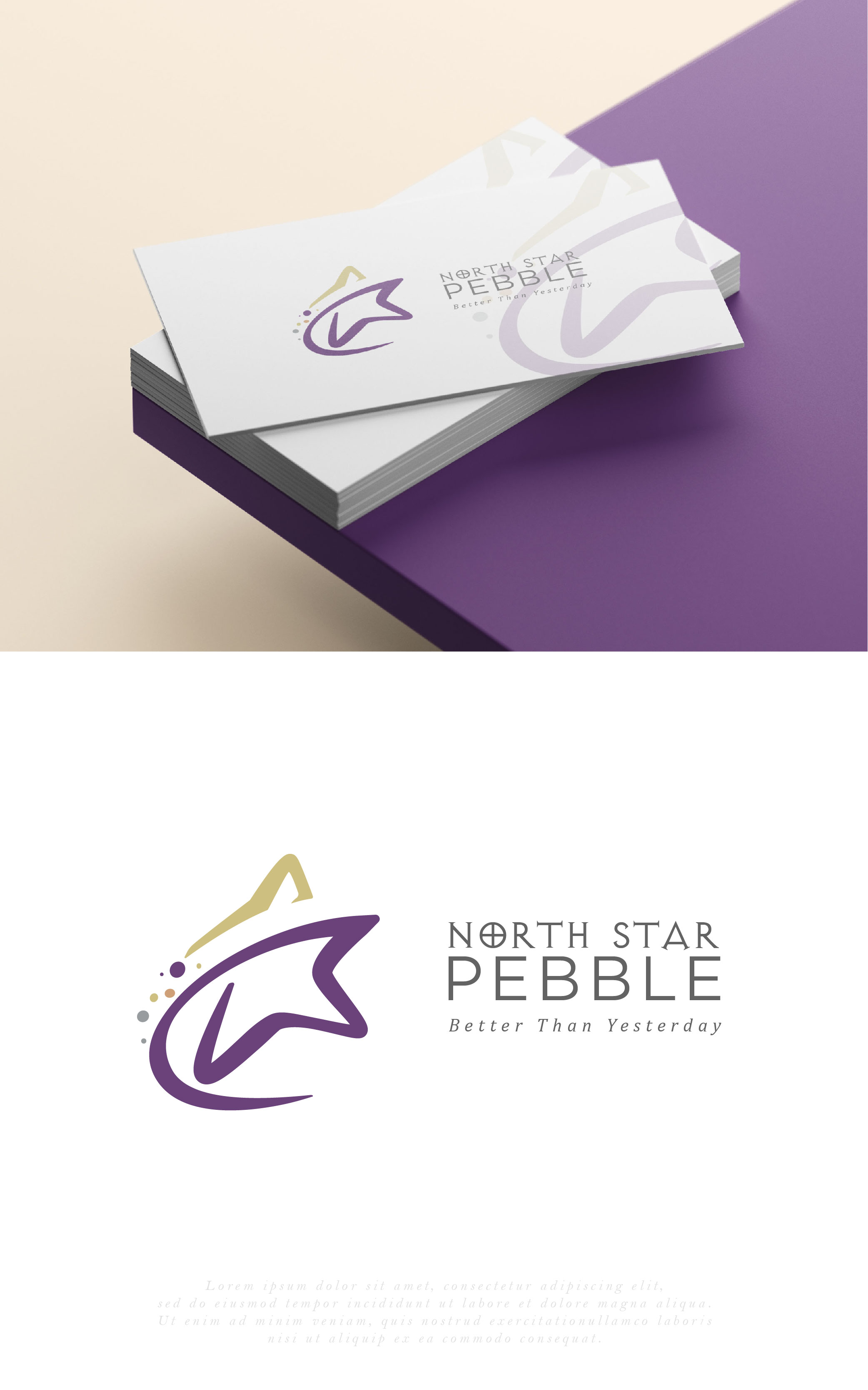 Logo Design by bl_lue for North Star Pebble, LLC | Design #31719523