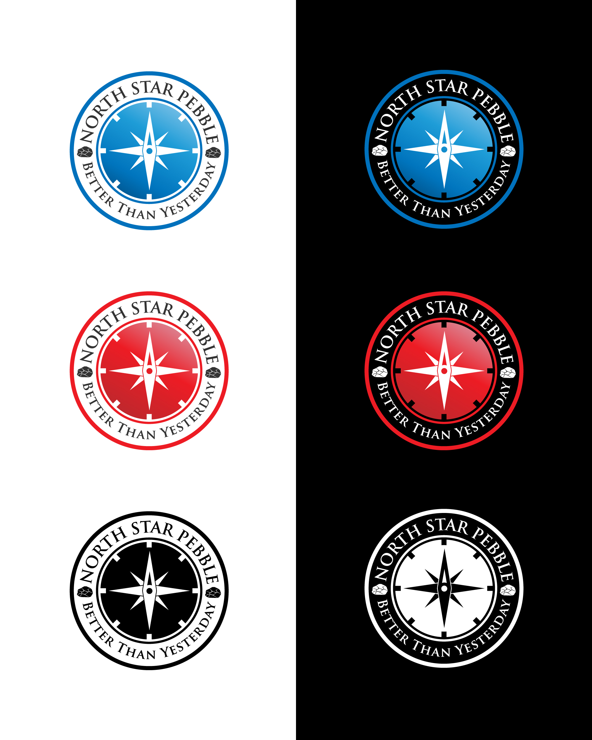 Logo Design by VinVick Design for North Star Pebble, LLC | Design #31714407
