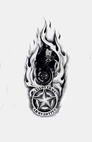 Tattoo Design by Jamal 12 for AWRS | Design #31916438
