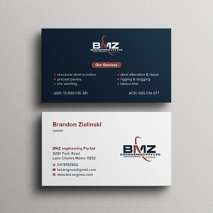 Business Card Design by Bikash Das for this project | Design: #31696025