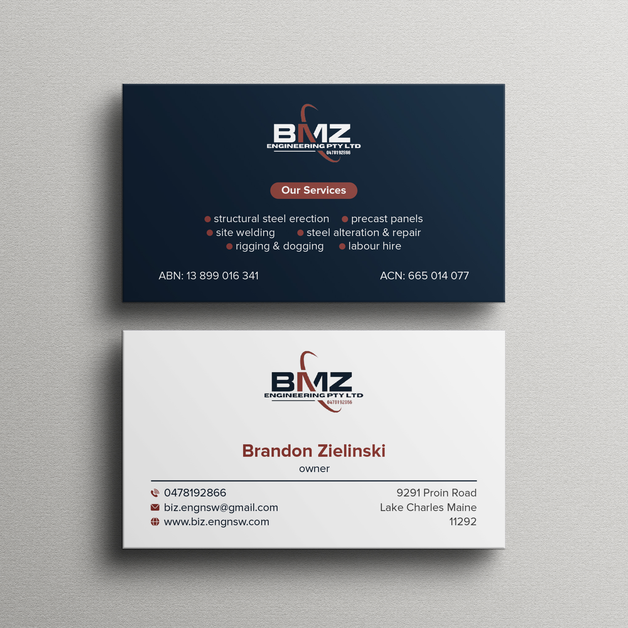 Business Card Design by Bikash Das for this project | Design #31696552