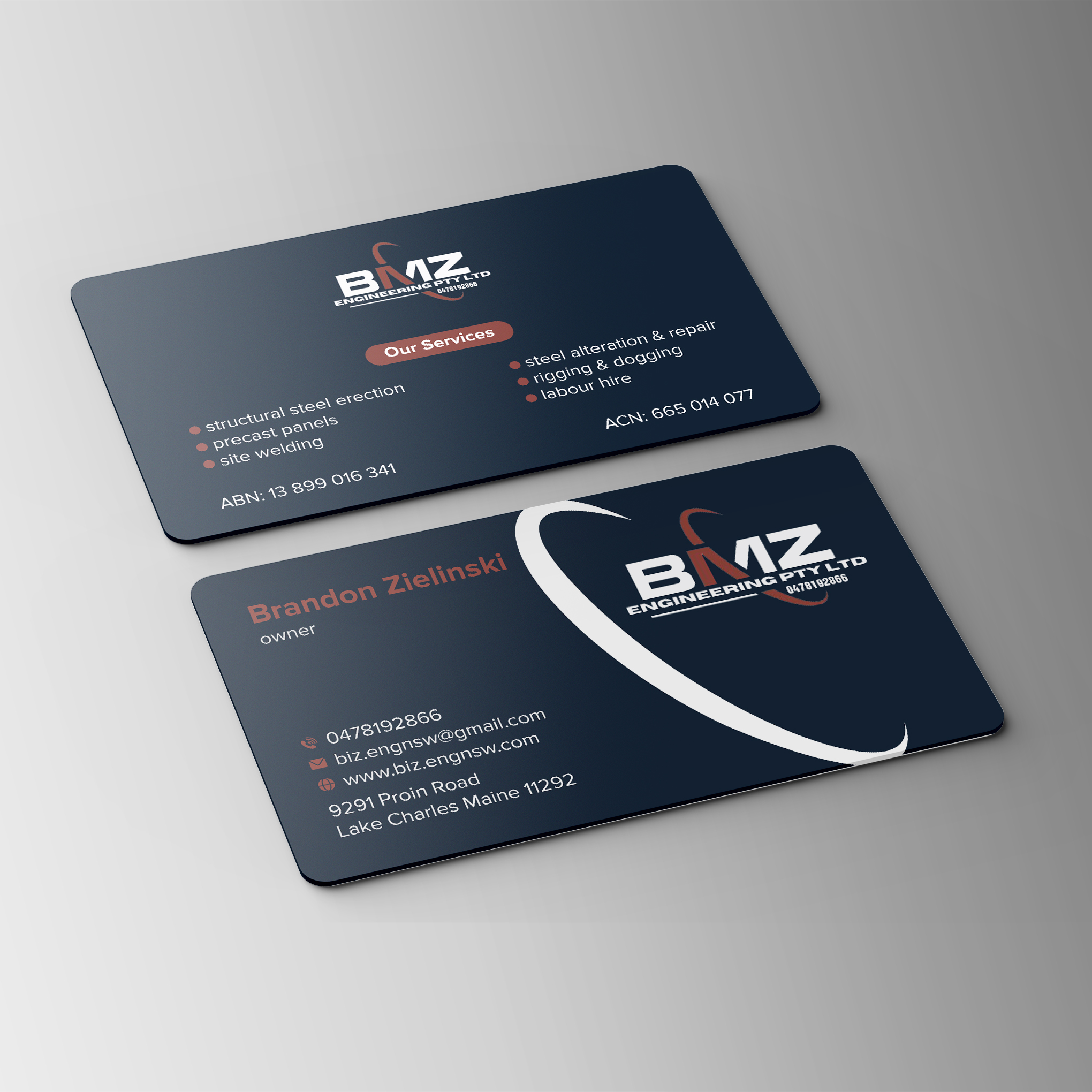 Business Card Design by Bikash Das for this project | Design #31696799