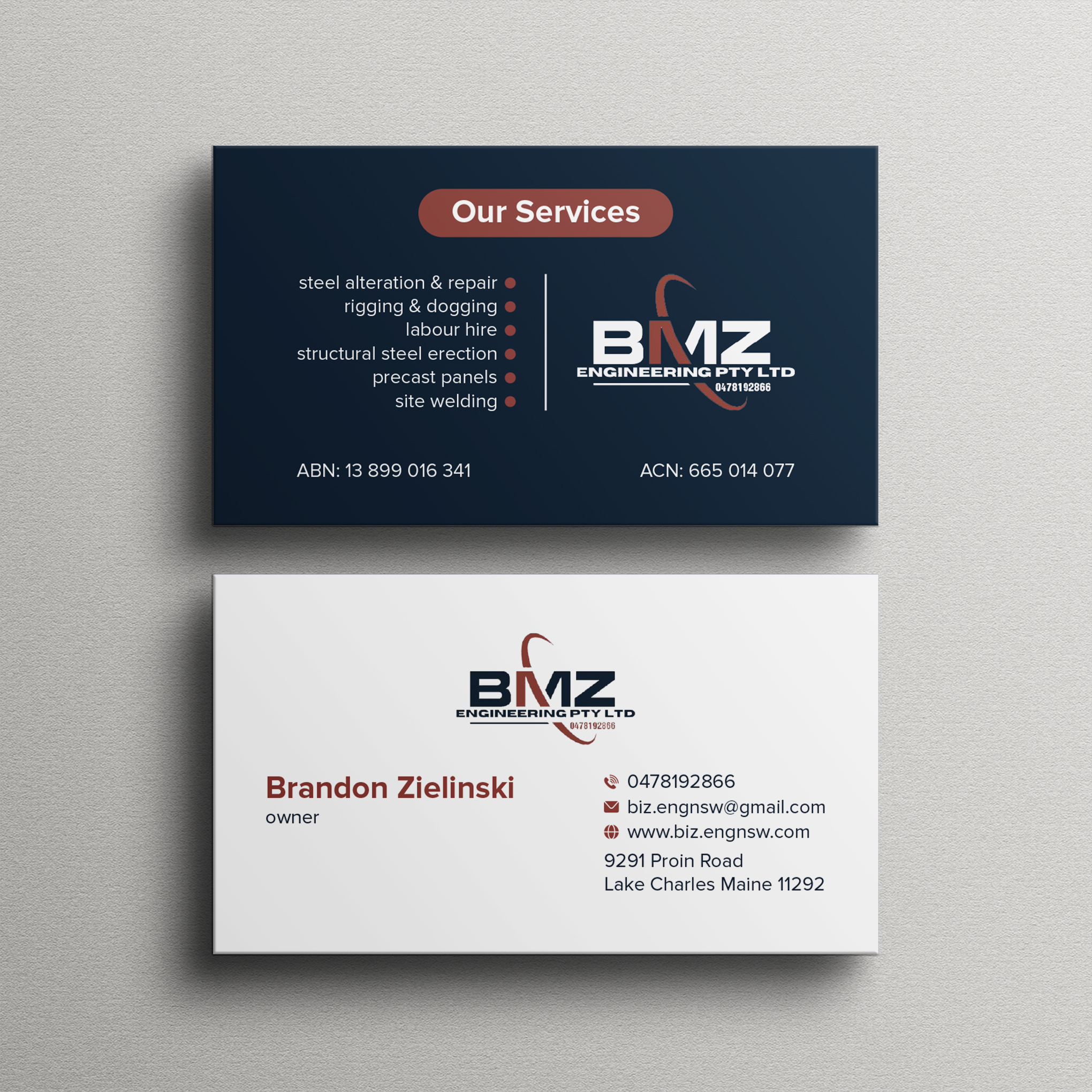Business Card Design by Bikash Das for this project | Design #31697371