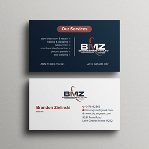 Business Card Design by Bikash Das for this project | Design: #31697371