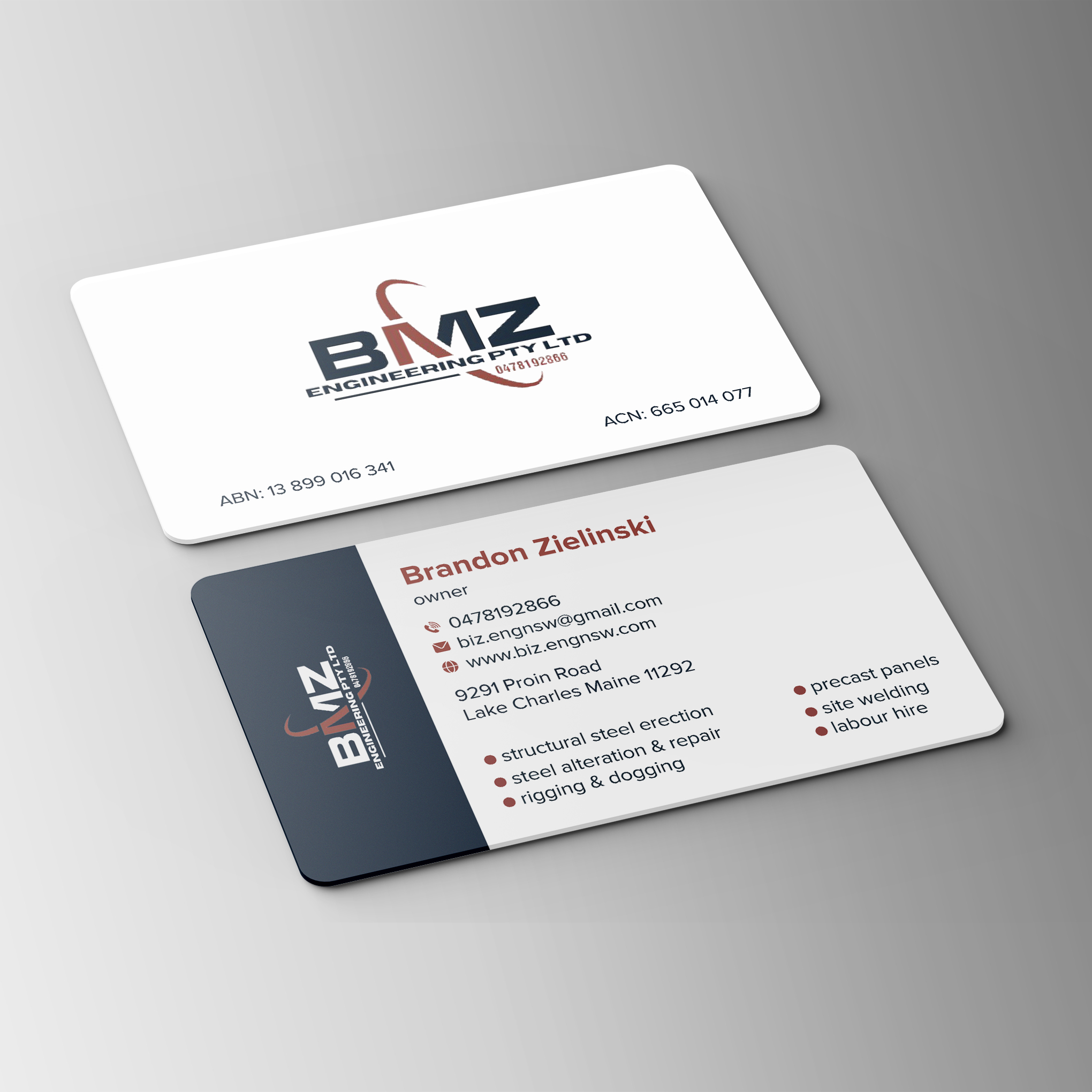 Business Card Design by Bikash Das for this project | Design #31704506