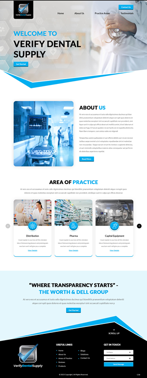 Web Design by pb for this project | Design #31706258