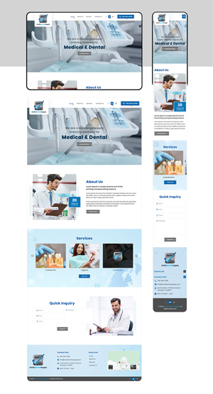 Web Design by Ved Web Services for this project | Design #31705146