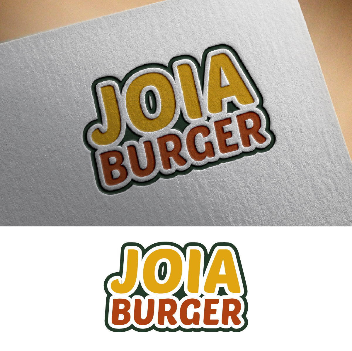 Logo Design by Loknath for Joia Burger | Design #31705358