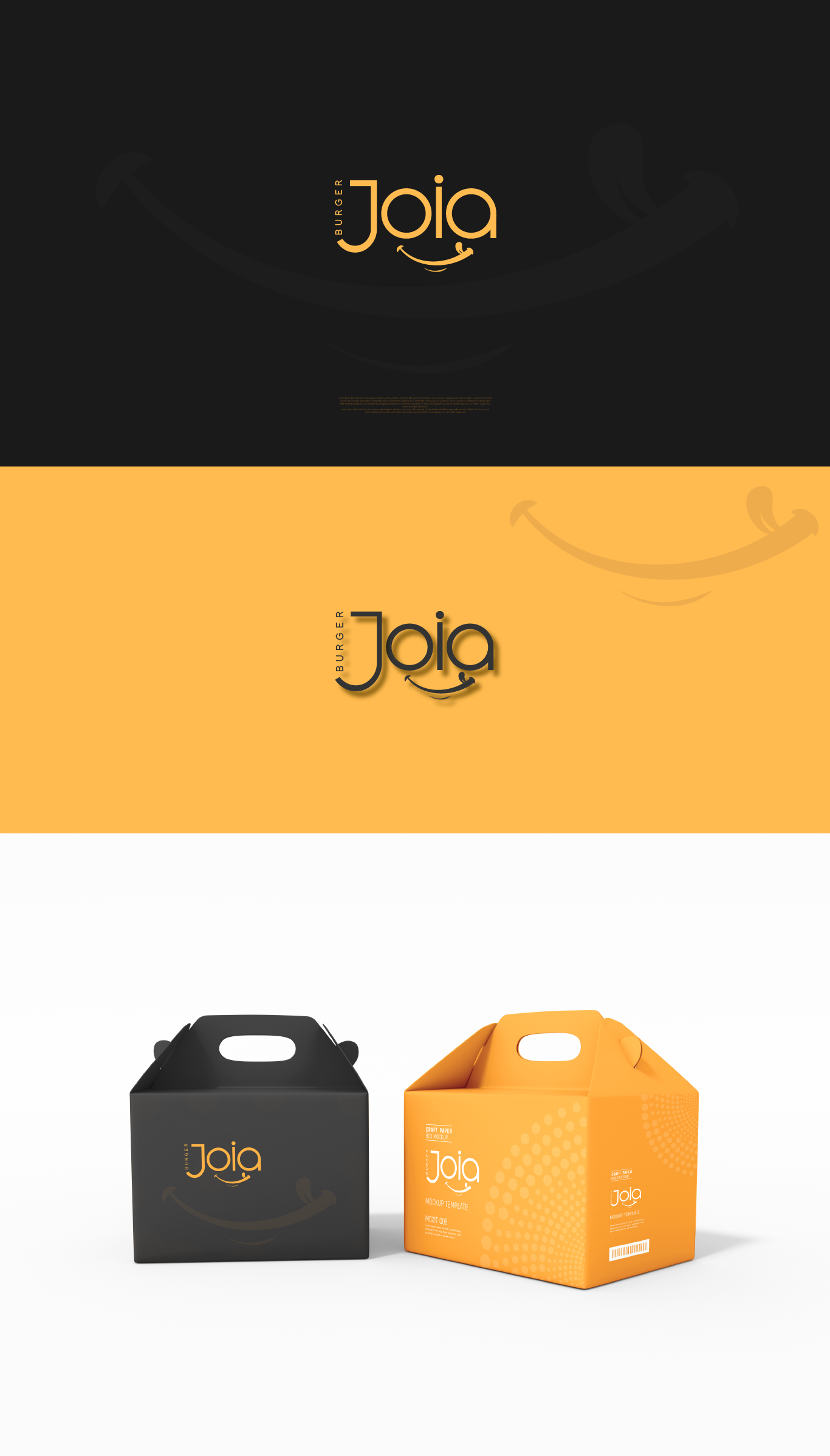 Logo Design by graphicawy for Joia Burger | Design #31706585