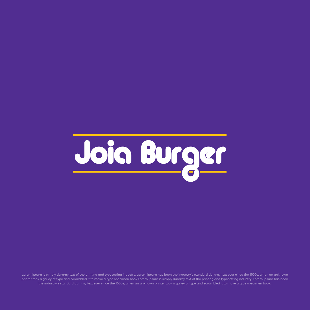 Logo Design by DesignSNW for Joia Burger | Design #31702604